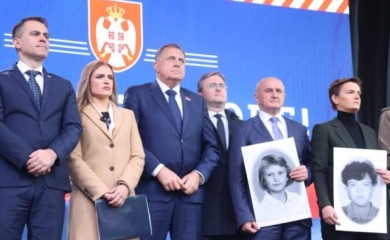 Dodik na mitingu “Srpska te zove”: Ne želimo da živimo s onima koji nas nazivaju genocidnim