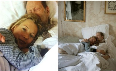 O ovoj fotografiji Kejt Mos u krevetu se snima film, a priča iza nje je nestvarna