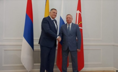 Dodik u Sankt Peterburgu: Možda se sastanem i sa Putinom