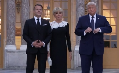 Večera u Versaju u čast Trampa i 250 godina američke nezavisnosti (VIDEO)