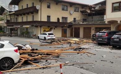 Jako nevrijeme u Austriji, preko Slovenije ide na jug (FOTO)