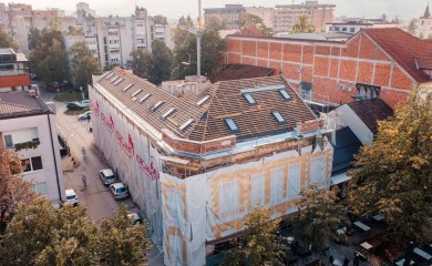 Najstariji objekat u centru Banjaluke: Napreduju radovi na obnovi kuće Milanovića