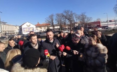 Protesti u Banjaluci: Ninković i Kresojević se pridružili poljoprivrednicima