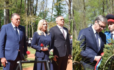 Zvaničnici položili vijence u Donjoj Gradini: Sjećanje na nevine žrtve Jasenovca