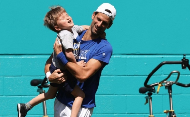 Sin Đokovića bodrio tatu riječima: Ajmo tata