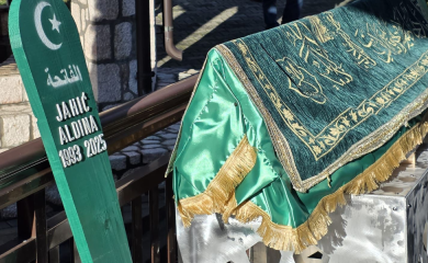 Sahranjena Aldina Jahić u Kalesiji