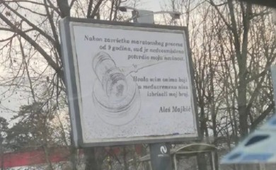 Bilbord u Banjaluci sa neobičnom porukom: Hvala svima koji nisu izbrisali moj broj