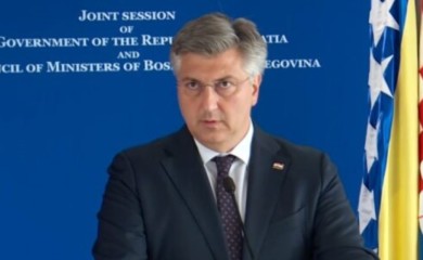 Plenković i Krišto nakon sastanka: Hrvatska zainteresovana za gasnu konekciju prema BiH