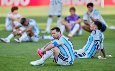 Nesportsko ponašanje Argentinaca u finalu