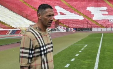 Marko Materaci posjetio stadion Crvene zvezde