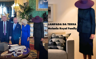 Fotografija Melanije Tramp tokom posjete Velikoj Britaniji postala viralna na mrežama: "Lampa iz Ikee"