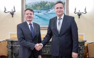 Bećirović sa rumunskim ambasadorom u BiH: Brojne mogućnosti za unapređenje saradnje
