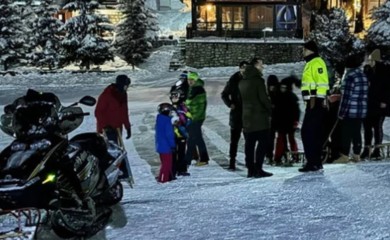 Nepropisno vozio motorne sanke pa udario dijete