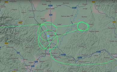 Misteriozni avion opet kružio iznad Srpske, ostavio zanimljiv "trag"
