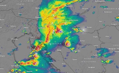 Nevrijeme hara u Hrvatskoj, na udaru Istra i Zagreb (VIDEO)