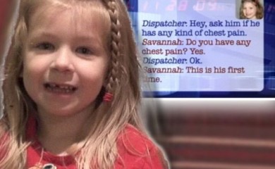 Djevojčica (5) spasila tati život: Kao “velika” pričala telefonom s dispečerom, sve vrijeme bodrila oca da izdrži