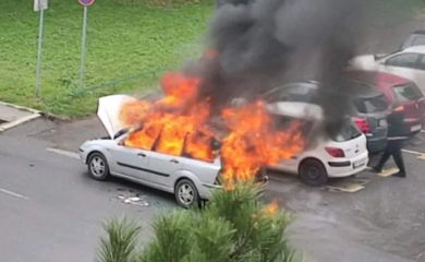 Građane uznemirila eksplozija automobila