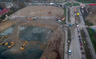 Sportski teren za Đokovićev turnir niče mimo regulacionog plana