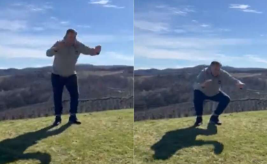 Iznenadio svoje pratioce: Dodik ocijenio da je u "nikad u boljoj formi", pogledajte koliko je čučnjeva uradio