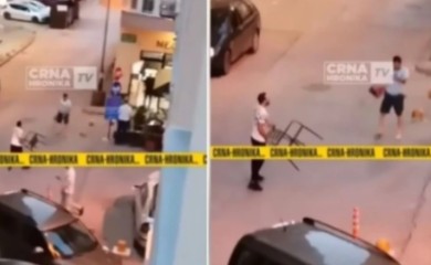 Drama u BiH: Pijan upalio motornu pilu i krenuo u kafić, gosti ga gađali stolicama VIDEO