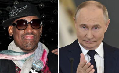 "Raskošne večere, manekenke, kao iz holivudskog filma": Rodman o druženju s Putinom