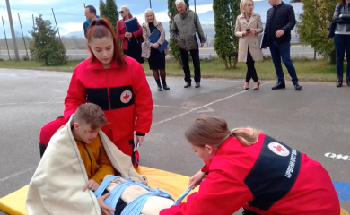 Crveni krst organizuje pokaznu vježbu u slučaju zemljotresa