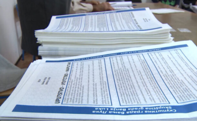 Nastavljeno brojanje glasačkih listića iz Gradiške