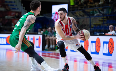 Zvezda ubacila 100 poena u derbiju ABA lige: Cedevita Olimpija pala u Beogradu