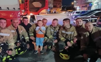 Mali heroj iz BiH! Dječak vidio požar, alarmirao vatrogasce i spasao komšije