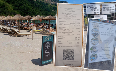Krah sezone u Crnoj Gori, plaže poluprazne. “Ne trebaju nam škrti turisti”