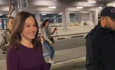 Kasandra sletjela u Beograd (VIDEO)
