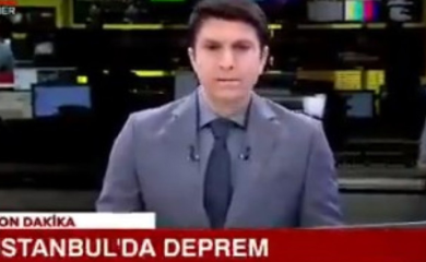 Zemljotres u programu uživo: Pogledajte kako je voditelj reagovao (VIDEO)