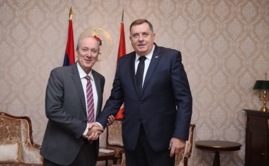 Dodik se sastao sa ambasadorom Grčke Dimitriosom Papandreuom