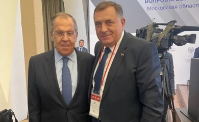 Dodik se sastao s Lavrovim