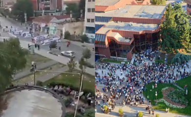 Vlast u Srbiji tvrdi da je na protestima protiv blokada bilo 70.000 ljudi, snimci ih demantuju
