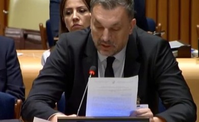 Konaković u Njujorku optužio Srbiju i srpski narod za agresiju
