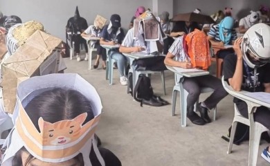 Filipinski studenti nasmijali cijeli svijet: Kreativnim pokrivalima protiv varanja na ispitima