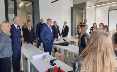 Dodik i Cvijanović u kampusu: Otvorena nova zgrada AGGF-a i Šumarskog fakulteta