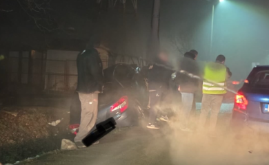 Sačekuša u Tuzli - navijači Crvene zvezde napadnuti kod aerodroma (VIDEO)