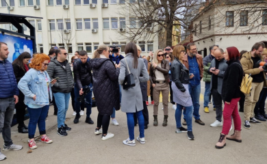 Policija o okupljanju novinara: Svjesno se pravi medijska manipulacija