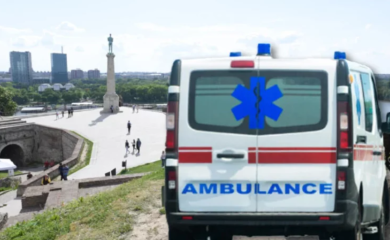 Jeziva scena u centru Beograda: Žena nepomično leži nasred ulice