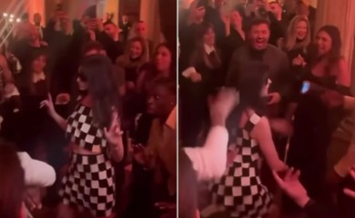 Anne Hathaway zaplesala na zabavi i pokupila sve simpatije: Ne zna plesati, ali bar uživa (VIDEO)