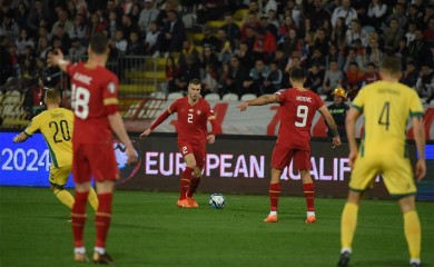 Srbija na pogon dva Dušana zakoračila ka EP: Litvanija pala na Marakani