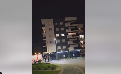 Zapalio se stan u centru Banjaluke VIDEO