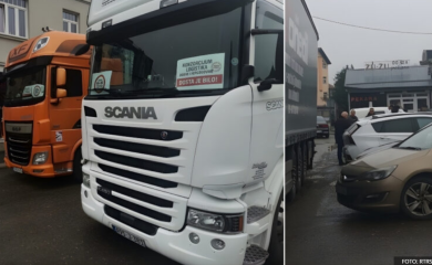 Regionalni protest prevoznika počeo u podne: Blokirani teretni granični prelazi sa EU (VIDEO)