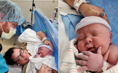 Nakon 19 spontanih pobačaja rodila bebu tešku 6,3 kilograma