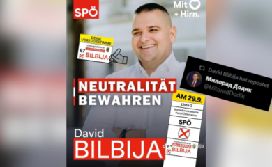Renomirani austrijski list etiketirao Bilbiju kao Dodikovog nacionalistu