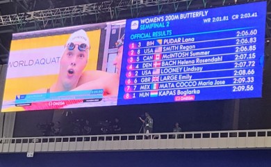 Pogledajte kako je Lana Pudar reagovala na svoj nastup na SP