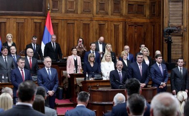 Skupština Srbije večeras izabrala novu Vladu