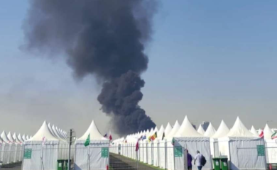 Ogroman požar izbio u blizini stadiona u Kataru (VIDEO)